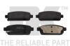 Гальмівні колодки дискові зад. (15&quot;&amp;16&quot;) Opel Astra J 1.3 CDTI 09-/Chevrolet Cruze 2.0 CDI 09- NK 223647 (фото 1)