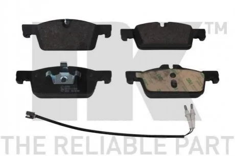 Гальмівні колодки дискові перед. Peugeot 508 1.6VTI-2.2 HDi 10- NK 223751