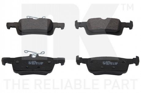 Гальмівні колодки дискові зад. Peugeot 308 II, 308 Sw II 1.2-2.0D 09.13- NK 223755