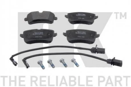 Гальмівні колодки дискові зад. Audi A6/A6/S6 IV (4G2,C7) 10- NK 2247112