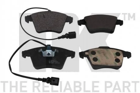 Гальмівні дискові колодки, комплект NK 224783