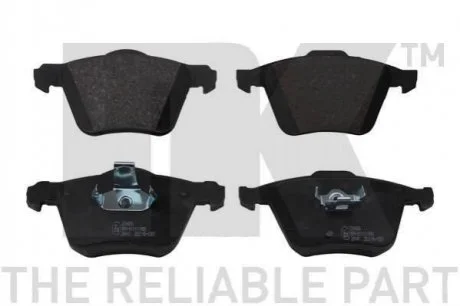 Гальмівні дискові колодки, комплект NK 224826