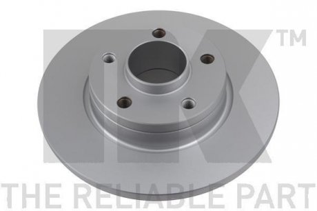 Диск гальмівний невентильований NK 313647