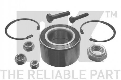 Підшипник ступиці передній VW CADDY I, GOLF I, JETTA I, SCIROCCO 1.1-1.8 02.74-04.93 NK 754703