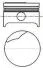 Поршень в комплекті на 1 циліндр, STD NURAL 87-104200-10 (фото 1)