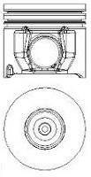 Поршень NURAL 87-113507-00