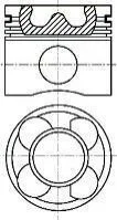 Поршень 87-114405-40 NURAL 8711440540