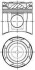 Поршень в комплекте на 1 цилиндр, 1-й ремонт (+0,60) NURAL 87-114708-30 (фото 1)