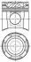 Поршень в комплекті на 1 циліндр, 1-й ремонт (+0,60) NURAL 87-114708-30 (фото 1)