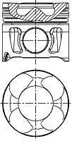 Поршень в комплекті на 1 циліндр, STD NURAL 87-137500-30