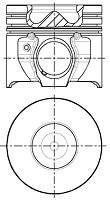 Поршень в комплекті на 1 циліндр, STD NURAL 87-140800-00