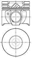 Поршень в комплекті на 1 циліндр, STD NURAL 87-140800-00