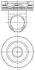 Поршень STD NU NURAL 87-437600-00 (фото 1)