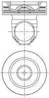 Поршень STD NU NURAL 87-437600-00