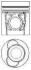 Поршень STD NU NURAL 87-743400-40 (фото 1)