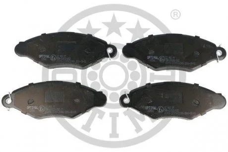 Комплект тормозных колодок, дисковый тормоз Optimal 12066 (фото 1)