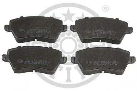 Комплект тормозных колодок, дисковый тормоз Optimal 12131 (фото 1)