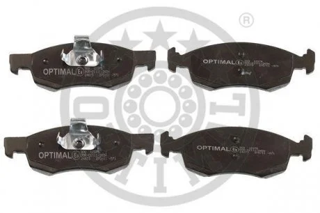 Комплект тормозных колодок, дисковый тормоз Optimal 12375 (фото 1)