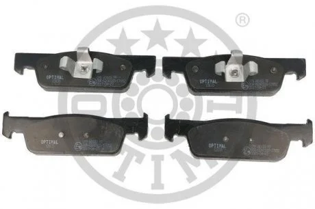 Комплект тормозных колодок, дисковый тормоз Optimal 12633 (фото 1)