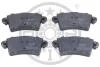 Комплект тормозных колодок, дисковый тормоз Optimal 83300 (фото 1)