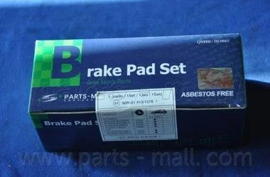 Колодки тормозные дисковые PMC PARTS-MALL PKA-E04