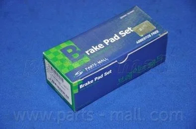 Колодки гальм. NISSAN TIIDA 05- передн. (вир-во, Korea) PARTS-MALL PKW-011