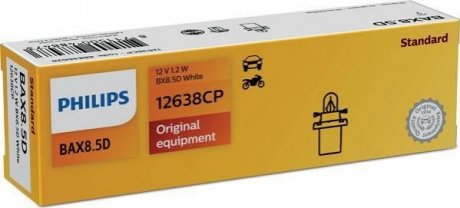 Автолампа 1.2W PHILIPS 12638 CP