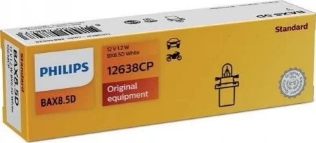 Автолампа 1.2W PHILIPS 12638 CP