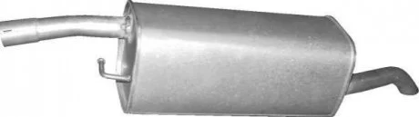Глушник задн. FORD FUSION 1.2, 1.4 (2002-12) (вир-во Polmostrow) POLMOSTROW 08.668
