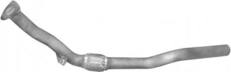 Труба передня (ое 3B0253301H) VW PASSAT 2.0 (2000-05) (вир-во Polmostrow) POLMOSTROW 30.372