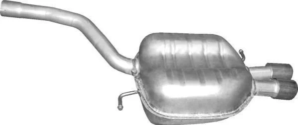 Глушник задн. VOLKSWAGEN PASSAT 2.0 D (oe 3С0253609BR) (вир-во Polmostrow) POLMOSTROW 30.54 (фото 1)