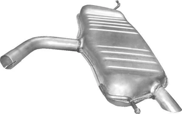 Глушник задн. VOLKSWAGEN GOLF V,VI 1.6 (2003-12) (вир-во Polmostrow) POLMOSTROW 30.616 (фото 1)
