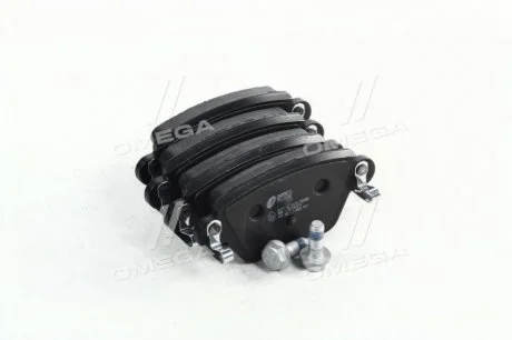 Комплект гальмівних колодок з 4 шт. дисків 0777.10 REMSA 0777 10