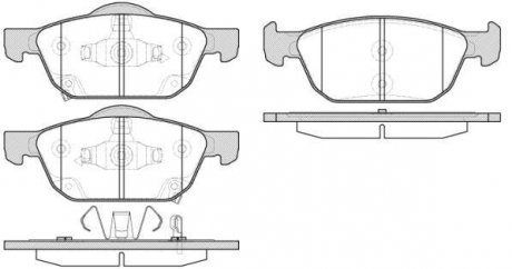 Тормозные колодки REMSA 1552.02