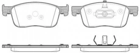 Колодки гальмівні дискові REMSA 1719.00
