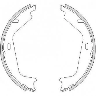 Гальмiвнi колодки REMSA 4726.00