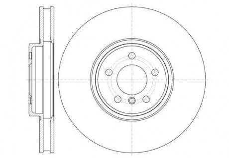 Тормозной диск REMSA 61333.10