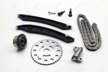 Комплект ланцюга ГРМ Trafic 1.6 DCi 14- (ланцюг, натяжник, шестерня)(ном. двиг. >160801) RENAULT 130C10990R
