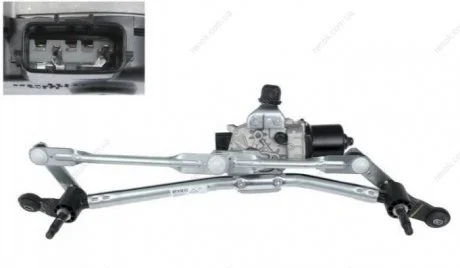 Трапеция стеклоочистителя с двигателем Dokker, Lodgy 2013- RENAULT 288004287R