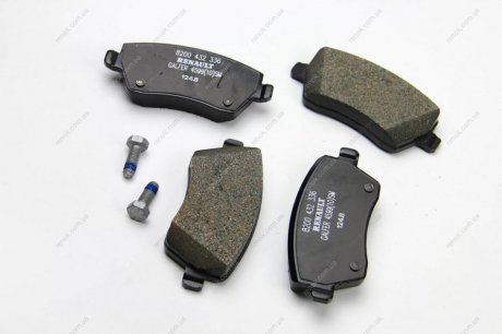 Колодки тормозные дисковые передн RENAULT 410608481R (фото 1)