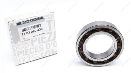Підшипник КПП 40x68x15 правий Logan RENAULT 7703090436