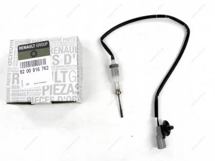 Датчик температури відпрацьованих газів Master/Movano 2.3 CDTI 10- (перед катализатором) RENAULT 82 00 916 762