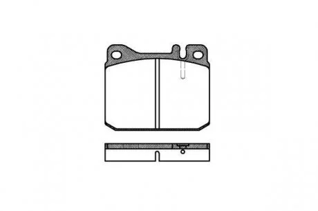 Гальмівні колодки дискові 2010.20 ROADHOUSE 201020