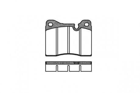 Гальмівні колодки дискові 2011.20 ROADHOUSE 201120