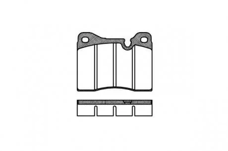 Гальмівні колодки дискові 2011.30 ROADHOUSE 201130