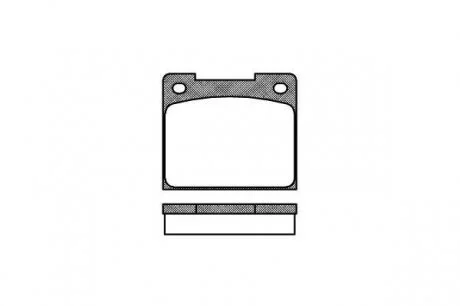 Гальмівні колодки дискові 2039.00 ROADHOUSE 203900