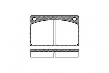 Гальмівні колодки дискові 2042.00 ROADHOUSE 204200