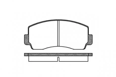 Гальмівні колодки дискові 2094.00 ROADHOUSE 209400
