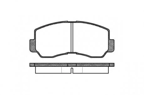 Гальмівні колодки дискові 2094.40 ROADHOUSE 209440