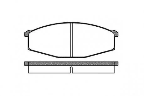 Гальмівні колодки дискові 2129.00 ROADHOUSE 212900